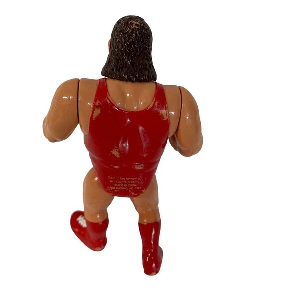 WWF Hasbro Action Figure Typhoon Wrestler 1990s Collectible Toy Titan - Picture 4 of 4